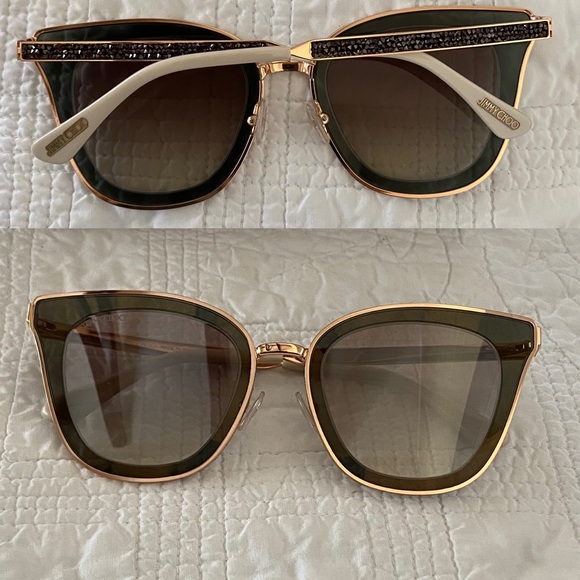 Jimmy Choo Lory 49mm Cat Eye Sunglasses - Picture 4 of 17